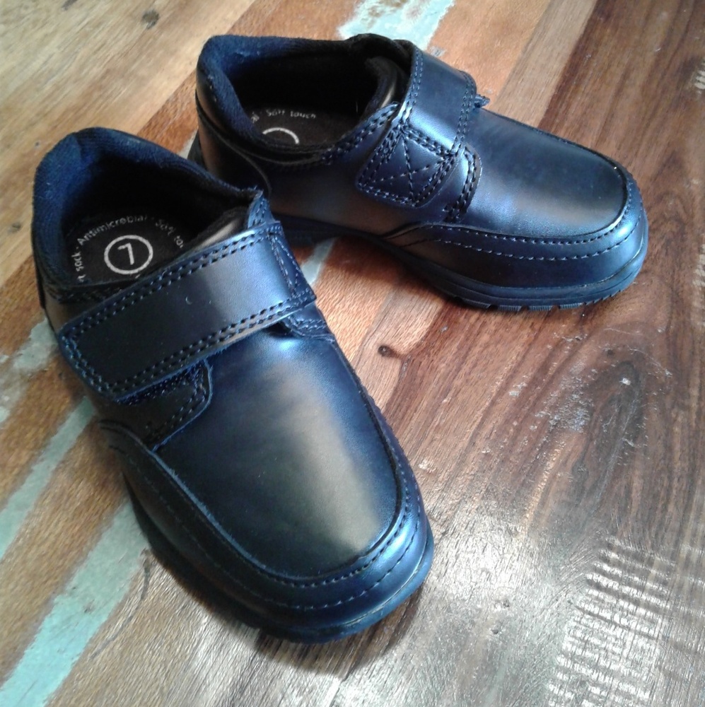 Toddler Boy Black Dress Shoes